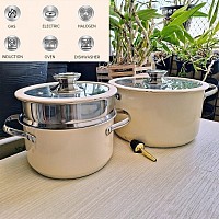 Stainless steel sukiyaki pot 18 cm for 1-2 people