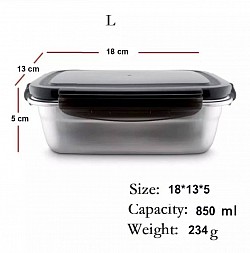 Stainless steel food box 850ml