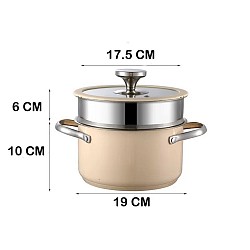 Stainless steel steamer